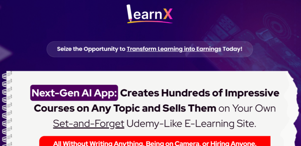 LearnX Review - 100% Honest Opinion