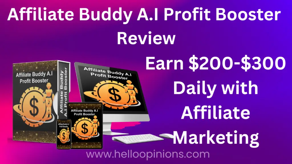 Affiliate Buddy A.I Profit Booster