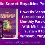 The Kindle Secret Royalties Pot Review -