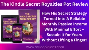 The Kindle Secret Royalties Pot Review -